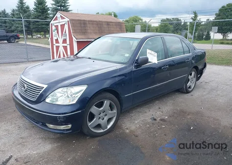2006 Lexus Ls 430 из США, поврежденный, VIN JTHBN36F465030524